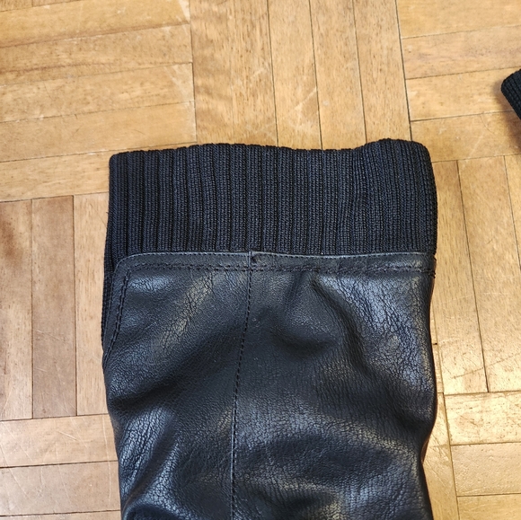Aldo Black Dressy Boots 7.5 (38) - Picture 3 of 7